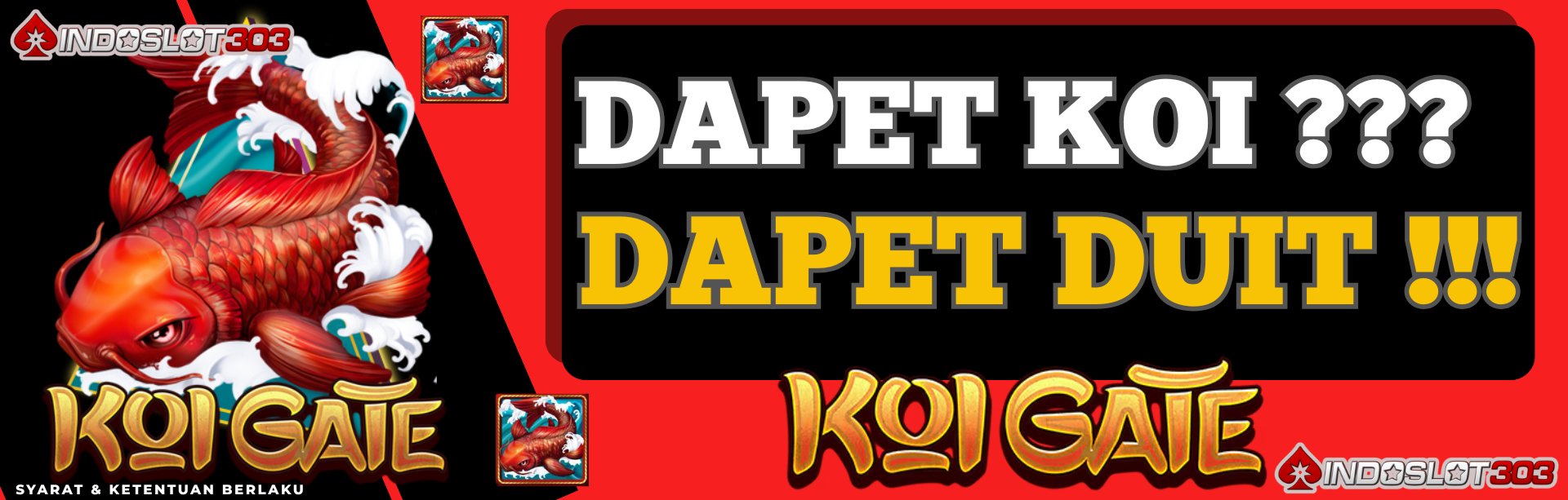 DAPET KOI ?? DAPET DUIT !!