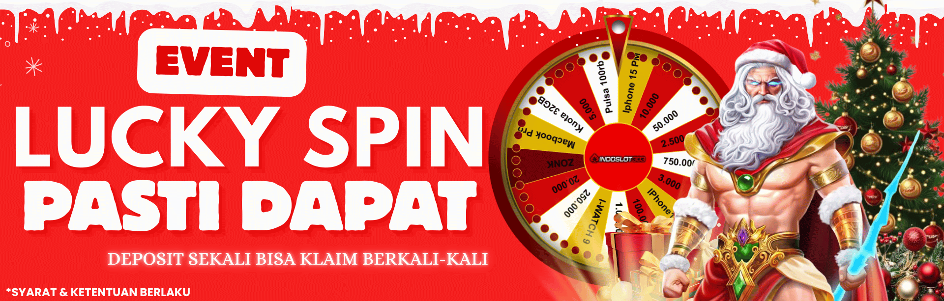 EVENT LUCKYSPIN PASTI DAPET