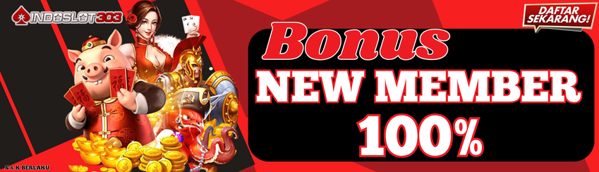 BONUS NEW MEMBER 100%